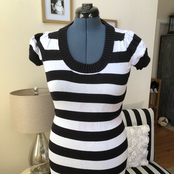 Striped Sweater Shirt - Picture 2 of 3